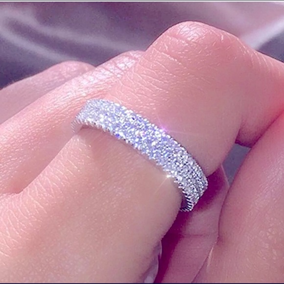 💍New Simulated💎Sterling Silver Cubic Zirconia 💍 - Picture 4 of 4